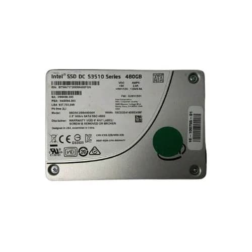 Intel SSDSC2BB480G6K 480GB 6Gb/s SATA Solid State Drive
