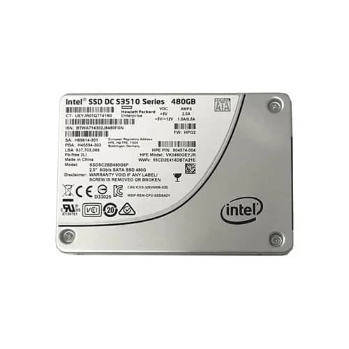 Intel SSDSC2BB480G6P 480GB 6Gb/s SATA Solid State Drive