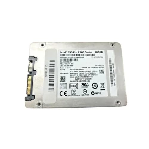 Intel SSDSC2BF180A5L 180GB 6Gb/s SATA Solid State Drive
