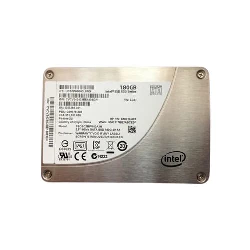 Intel SSDSC2BW180A3H 180GB 6Gb/s SATA Solid State Drive