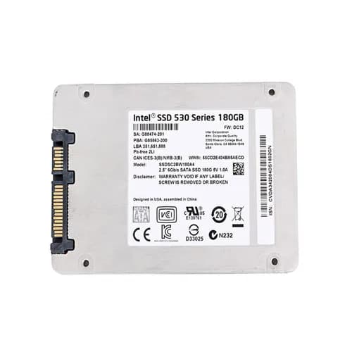 Intel SSDSC2BW180A4 180GB 6Gb/s SATA Solid State Drive