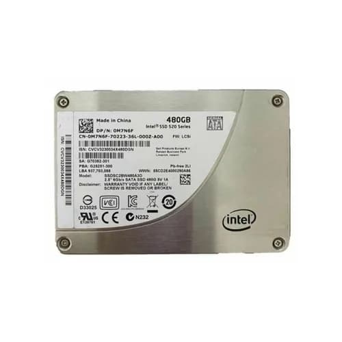 Intel SSDSC2BW480A3D 480GB 6Gb/s SATA Solid State Drive