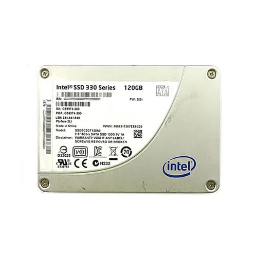 Intel SSDSC2CT120A3 120GB 6Gb/s SATA Solid State Drive
