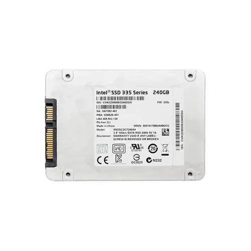 Intel SSDSC2CT240A4 240GB 6Gb/s SATA Solid State Drive