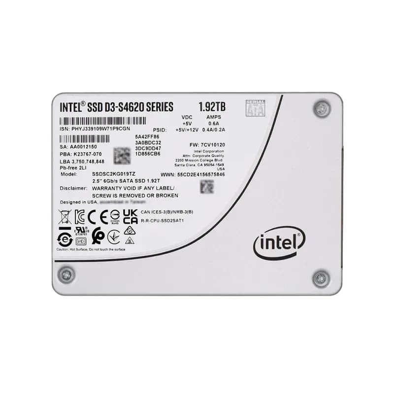 Solidigm SSDSC2KG019TZ01 1.92TB 6Gb/s SATA Solid State Drive