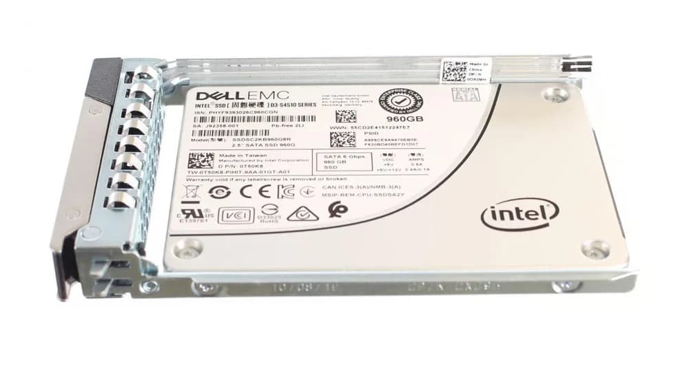 Dell T50K8 960GB 6Gb/s SATA Solid State Drive
