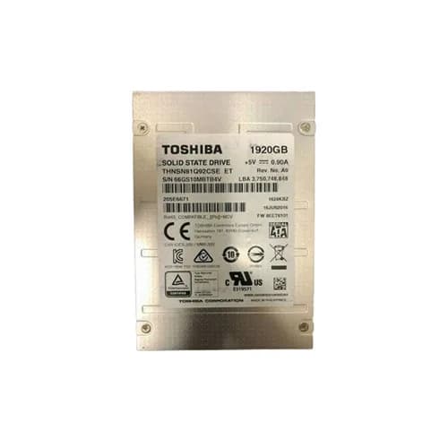 Toshiba THNSN81Q92CSE 1.92TB 6Gb/s SATA Solid State Drive