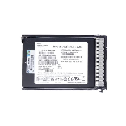 HPE VK0240GFDKF 240GB 6Gb/s SATA Solid State Drive