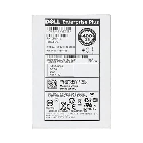 Dell W6460 400GB 6Gb/s SAS Solid State Drive