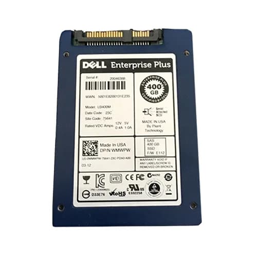 Dell WMWPW 400GB 3Gb/s SAS Solid State Drive