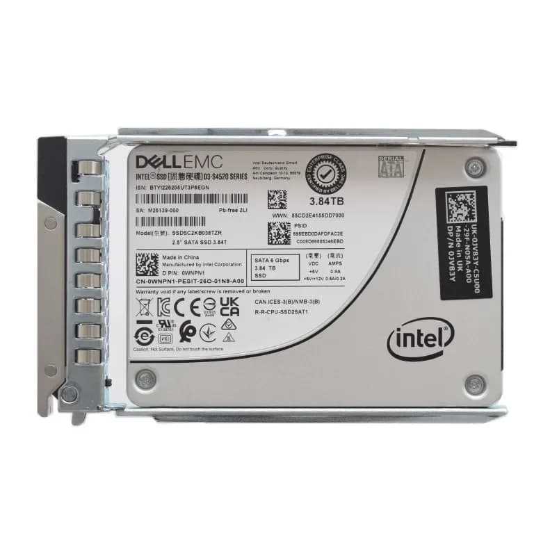 Dell WNPN1 3.84TB 6Gb/s SATA Solid State Drive