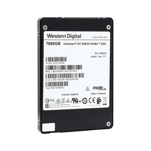 Western Digital WUS3BA176C7P3E3 7.68TB PCI Express NVMe 3.1 x4 Solid State Drive