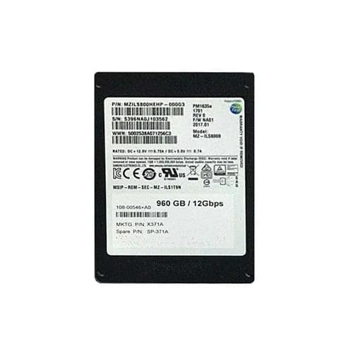 NetApp X371A 960GB 12Gb/s SAS Solid State Drive