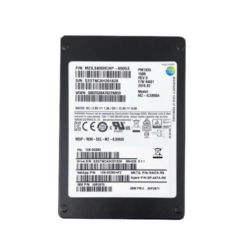 NetApp X447A-R6 800GB 6Gb/s SAS Solid State Drive