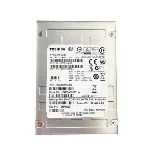 NetApp X448A-R6 200GB 6Gb/s SAS Solid State Drive