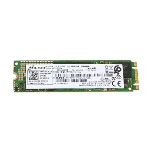 Dell YGH36 512GB 6Gb/s SATA Solid State Drive
