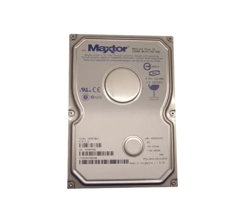 Maxtor 7Y250M00653RA 250GB 1.5Gb/s SATA