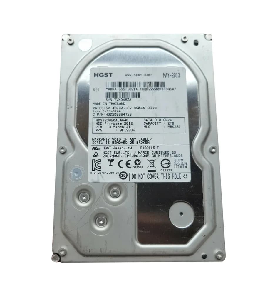 Hitachi H3D20006472S 2TB 6Gb/s SATA