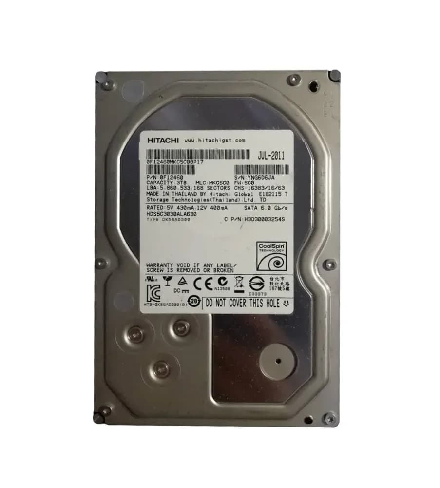 Hitachi H3D30003254S 3TB 6Gb/s SATA