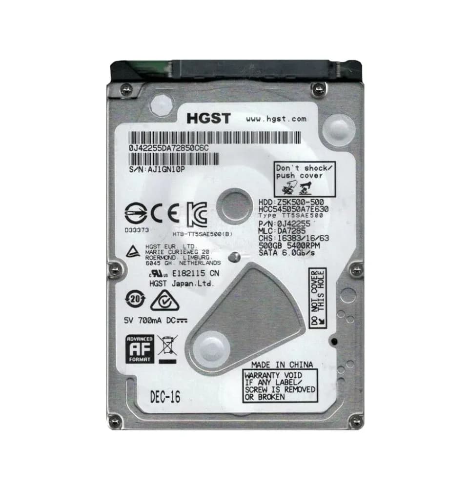 HGST HCC545050A7E630 500GB 6Gb/s SATA