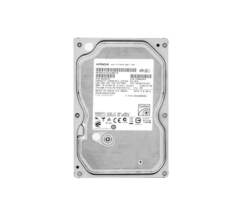 Hitachi HCS5C1025CLA382 250GB 3Gb/s SATA