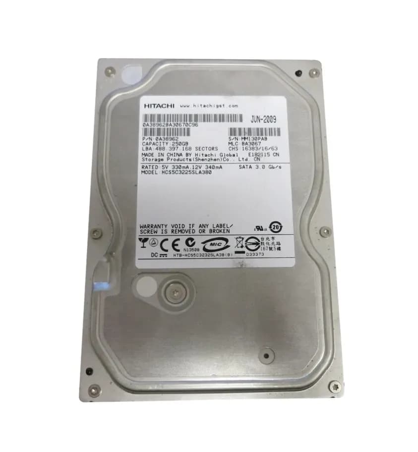 Hitachi HCS5C3225SLA380 250GB 3Gb/s SATA