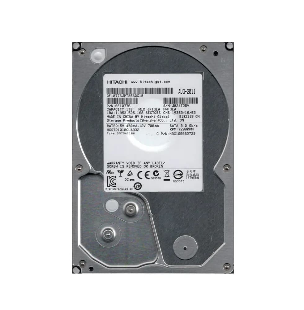 HGST HCS721010CLA332 1TB 3Gb/s SATA