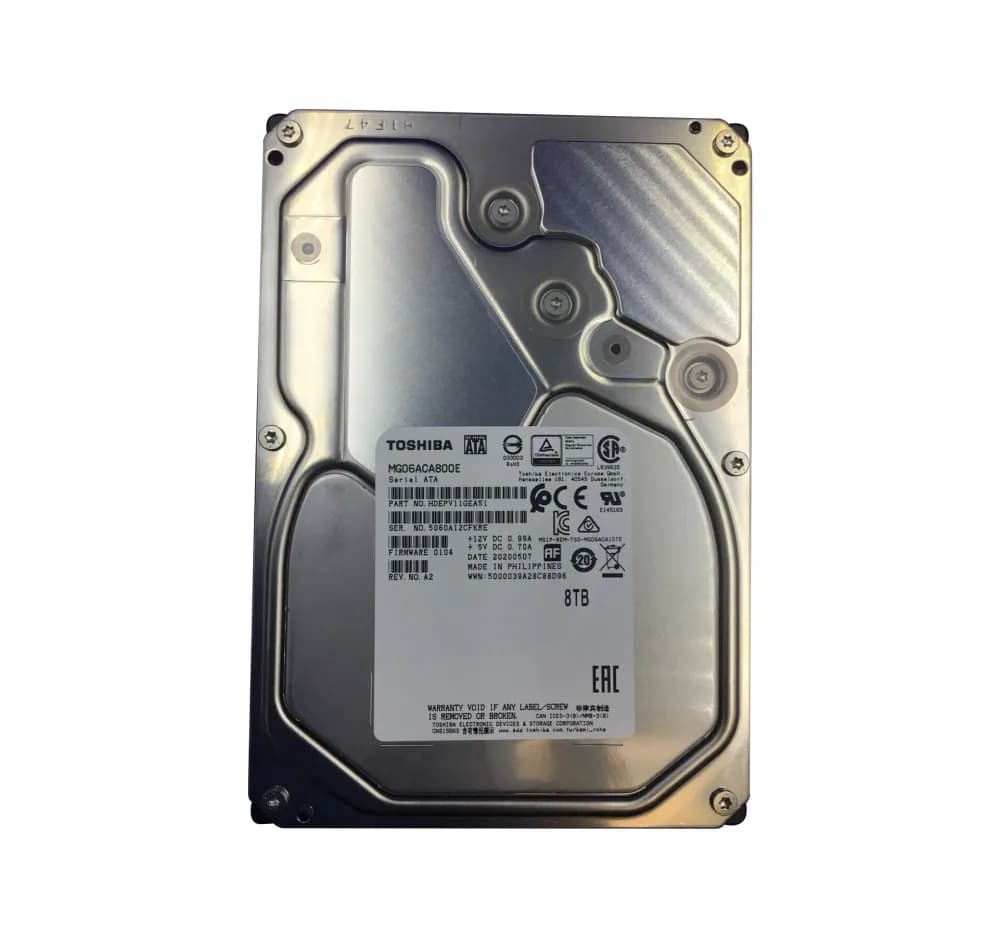 Toshiba HDEPV11GEA51 8TB 6Gb/s SATA