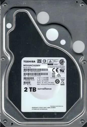 Toshiba HDETQ02GZA51 2TB 6Gb/s SATA