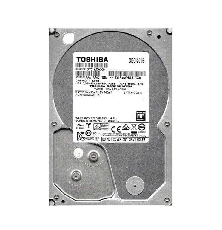Toshiba HDKPC08A0A01 3TB 6Gb/s SATA