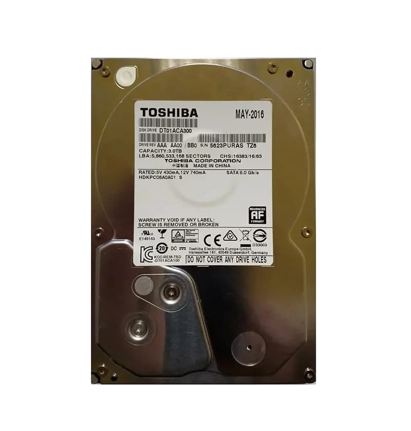 Toshiba HDKPC08A0A01S 3TB 6Gb/s SATA