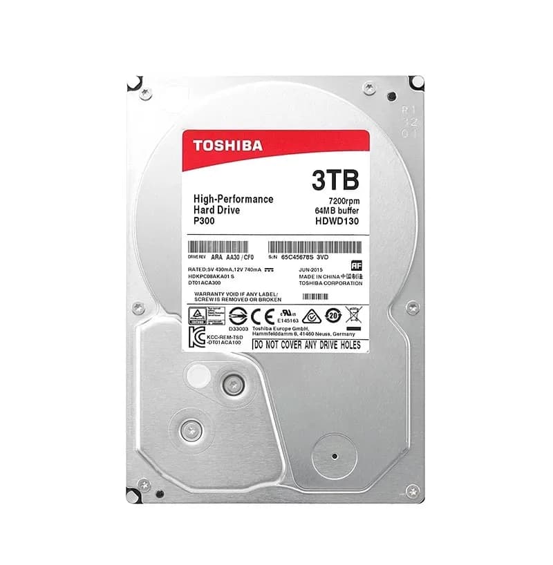 Toshiba HDKPC08AKA01 3TB 6Gb/s SATA