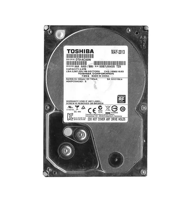 Toshiba HDKPC09A0A01 2TB 3Gb/s SATA