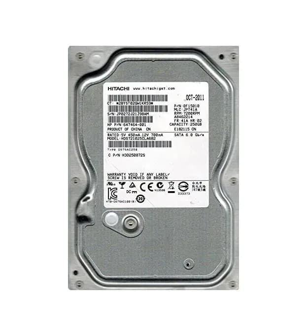 HGST HDS721025CLA682 250GB 6Gb/s SATA