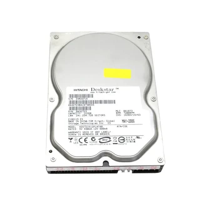 Hitachi HDS721612PLAT80 123GB IDE Ultra ATA/133 (ATA-7)