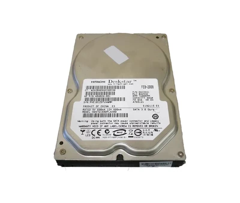 Hitachi HDS721680PLA380 80GB 3Gb/s SATA