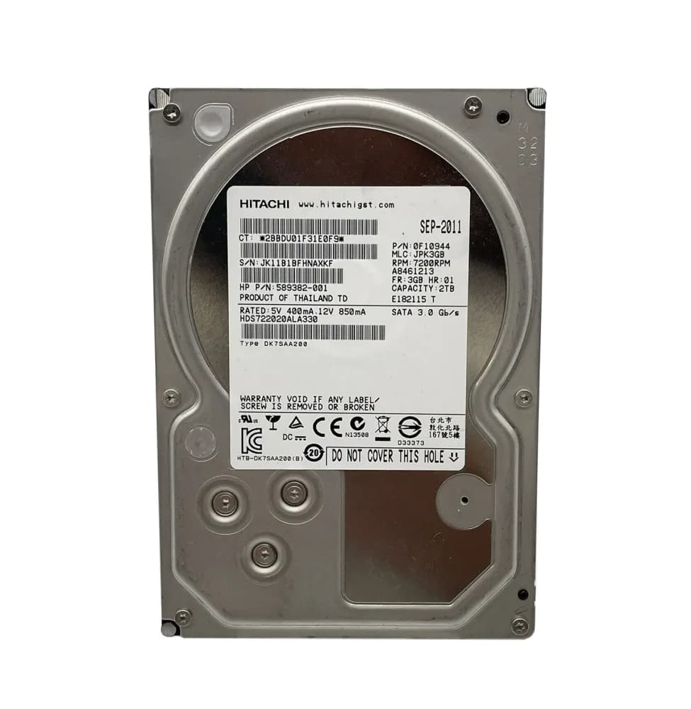 Hitachi HDS722020ALA330 2TB 3Gb/s SATA