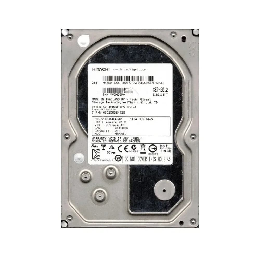 HGST HDS723020ALA640 2TB 3Gb/s SATA