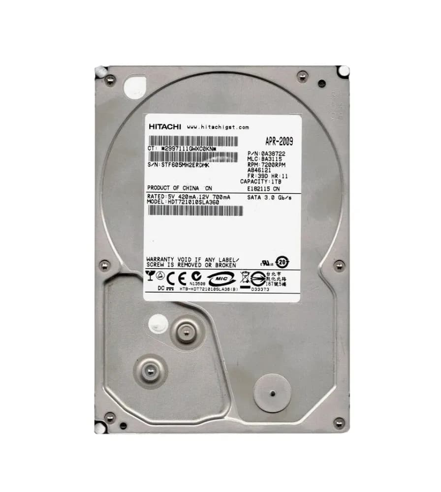 Hitachi HDT721010SLA360 1TB 3Gb/s SATA