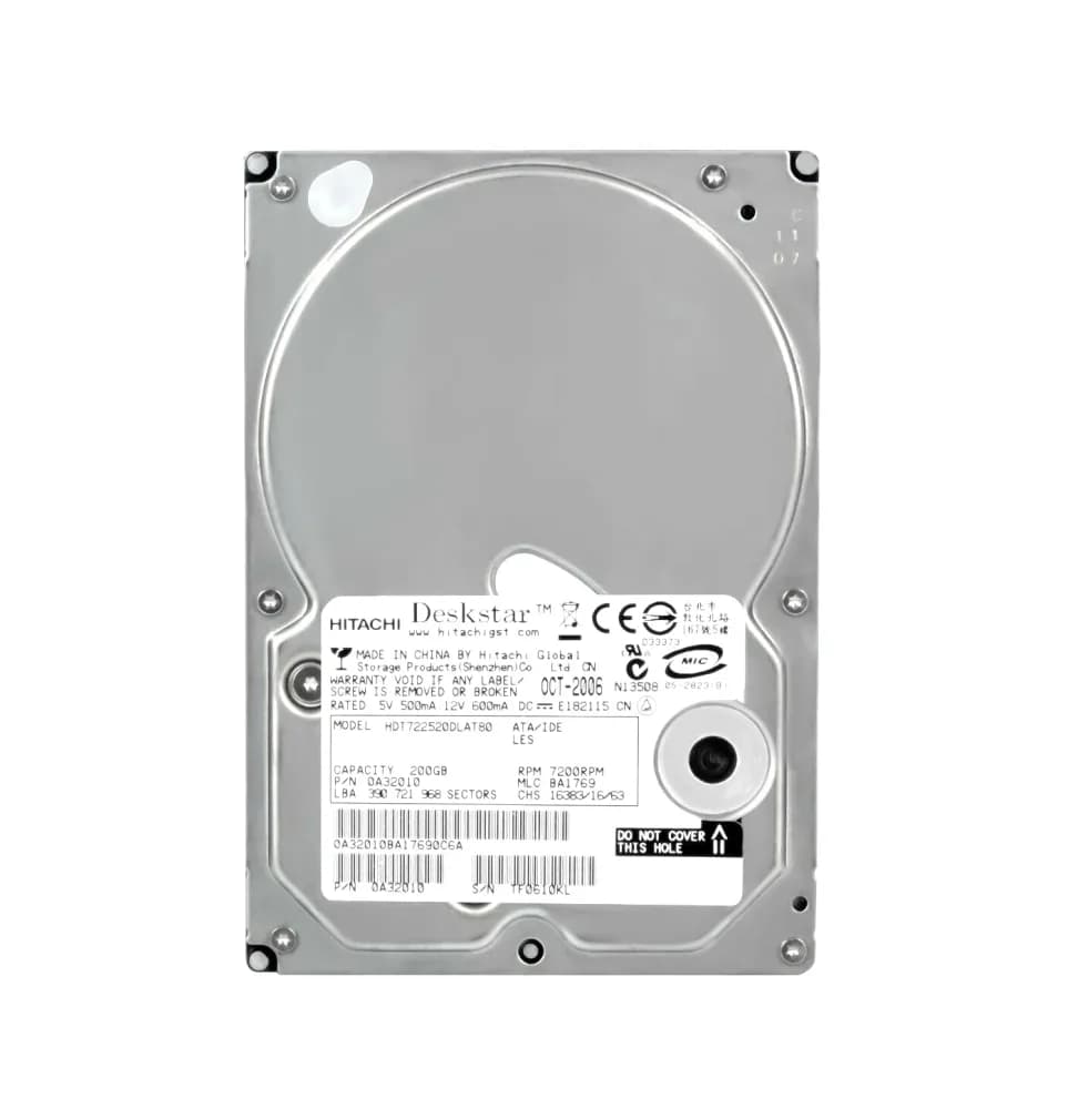 Hitachi HDT722520DLAT80 200GB IDE Ultra ATA/133 (ATA-7)