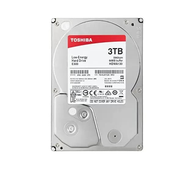 Toshiba HDWA130UZSVA 3TB 6Gb/s SATA