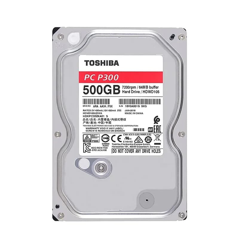 Toshiba HDWD105UZSVA 500GB 6Gb/s SATA