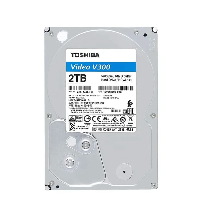 Toshiba HDWU120UZSVA 2TB 6Gb/s SATA