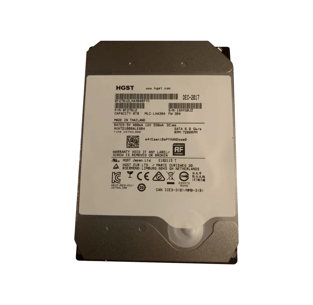 HGST HUH721008ALE604 8TB 6Gb/s SATA