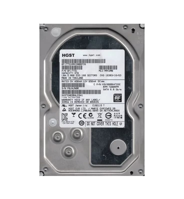 HGST HUS724030ALE641 3TB 6Gb/s SATA