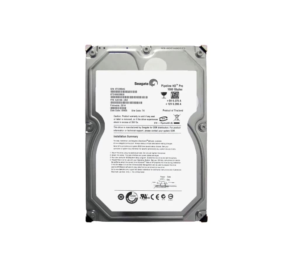 Seagate ST31000335CS 1TB 6Gb/s SATA