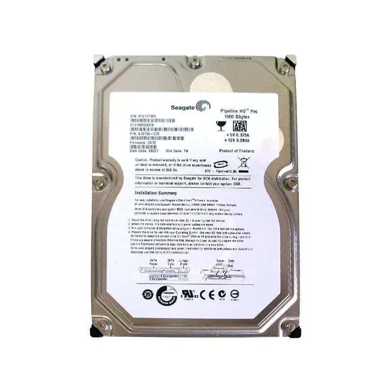 Seagate ST31000533CS 1TB 3Gb/s SATA