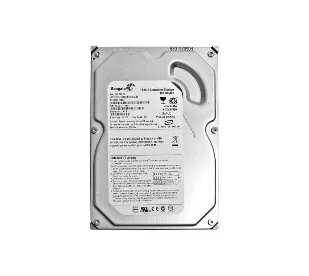 Seagate ST3160212ACE 160GB IDE Ultra ATA/100 (ATA-6)