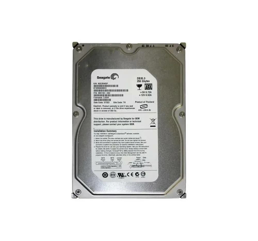 Seagate ST3250820SCE 250GB 1.5Gb/s SATA