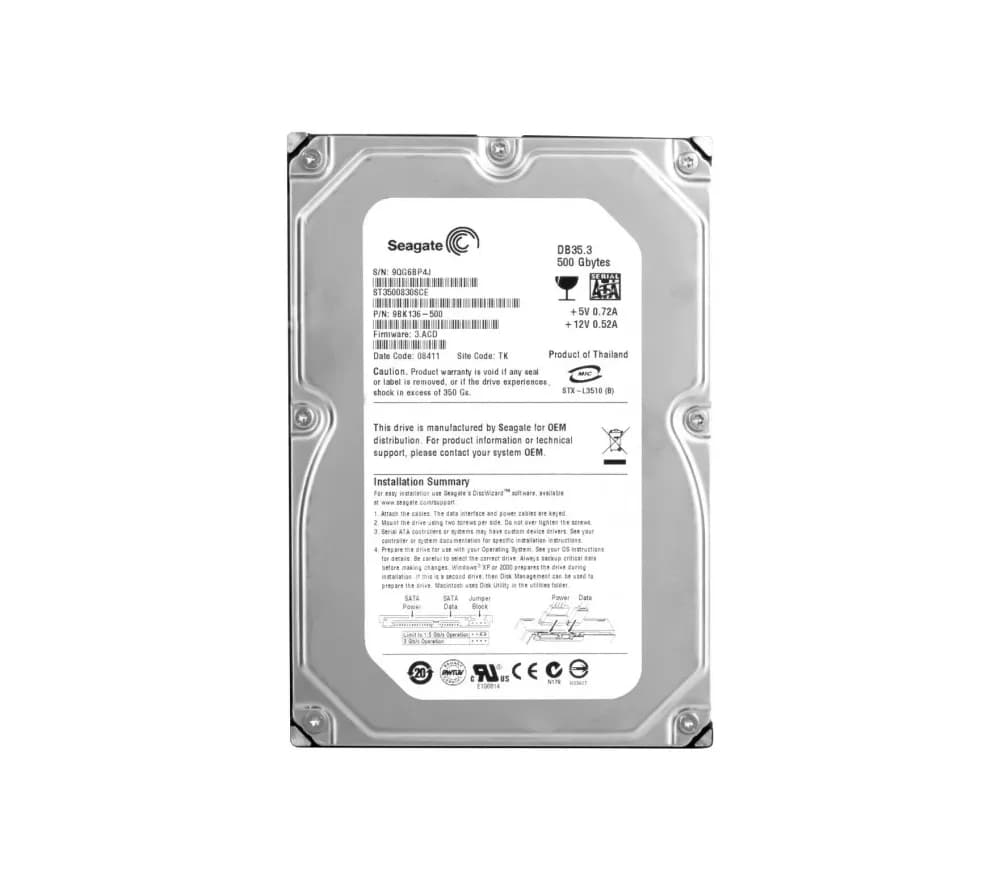 Seagate ST3500830SCE 500GB 1.5Gb/s SATA